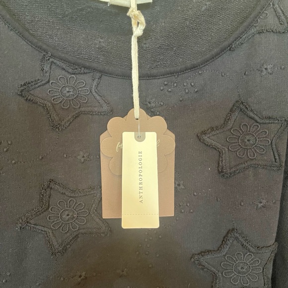 New, never worn black blouse from Anthropologie. - Picture 5 of 9